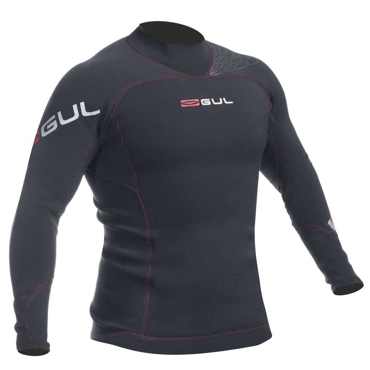 Sola Fusion 3/2mm Shorty Wetsuit 2023 Graphite/Red A1721
